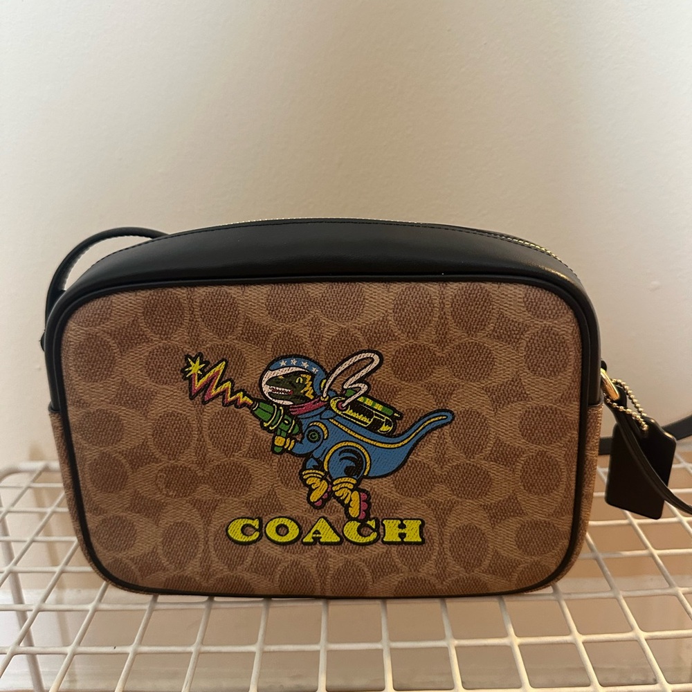 COACH Cosmic Coach Jamie Camera Bag In Signature Canvas With Rexy Print